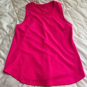 Work out top, hot pink. Smoke free home